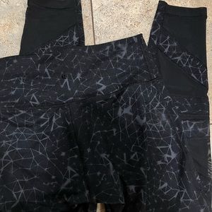 Lululemon wunder under legging pant (high rise) (tech mesh)